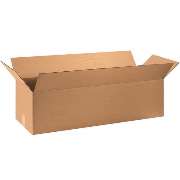 Made in USA - Pack of (20), 12" Wide x 36" Long x 8" High Corrugated Shipping Boxes - Americas Industrial Supply