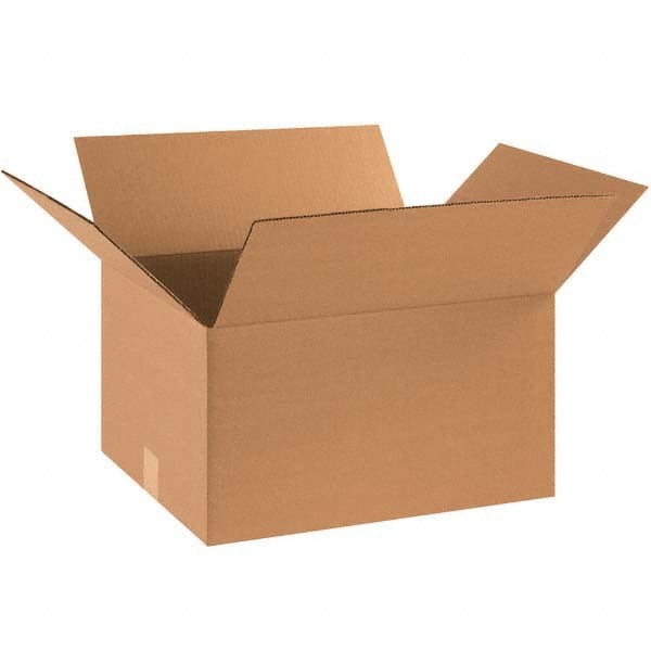 Made in USA - Pack of (25), 14" Wide x 18" Long x 10" High Corrugated Shipping Boxes - Americas Industrial Supply