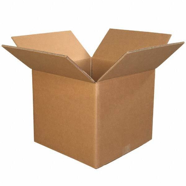 Made in USA - Pack of (10), 18" Wide x 18" Long x 18" High Corrugated Shipping Boxes - Americas Industrial Supply