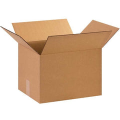 Moving Shipping Box: 15″ Long, 13″ Wide, 12″ High 1 Wall, Kraft, 65 lb Capacity