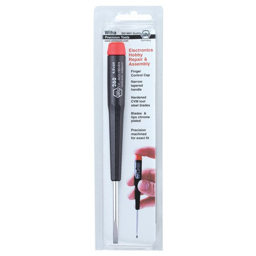 Precision Slotted Screwdriver 1.0 × 40 mm Single Pack - Americas Industrial Supply