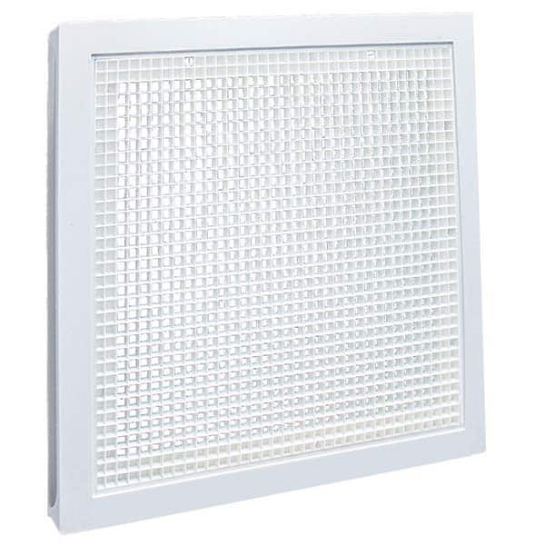 American Louver - Registers & Diffusers Type: Ceiling Return Grille Style: Cubed Core - Americas Industrial Supply