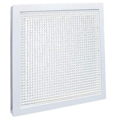American Louver - Registers & Diffusers Type: Ceiling Return Grille Style: Cubed Core - Americas Industrial Supply