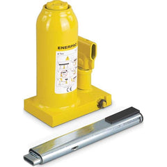 Enerpac - Manual Bottle, Screw, Ratchet & Hydraulic Jacks Type: Hydraulic Bottle Jack Load Capacity (Ton): 8 (Inch) - Americas Industrial Supply