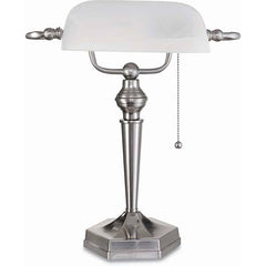 ALERA - Task Lights Fixture Type: Desk Color: Brushed Nickel - Americas Industrial Supply