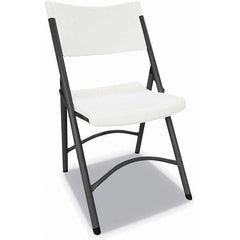 ALERA - Folding Chairs Pad Type: Folding Chair Material: Resin - Americas Industrial Supply