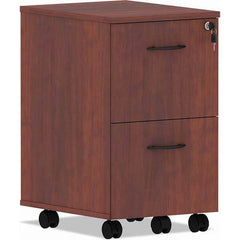 ALERA - File Cabinets & Accessories Type: Vertical Pedestal w/Wheels Number of Drawers: 2 - Americas Industrial Supply