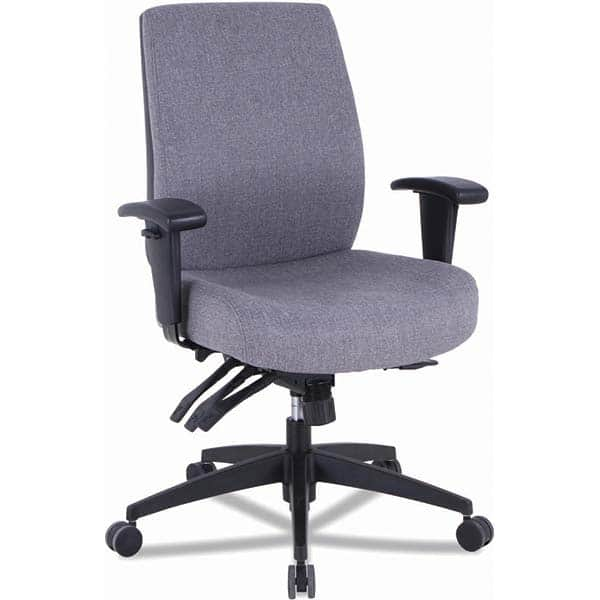 ALERA - Swivel & Adjustable Office Chairs Type: Multifunction Chair Color: Gray - Americas Industrial Supply