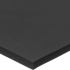 EPDM Foam: 36″ Wide, 36″ Long, Black Acrylic Adhesive Backing