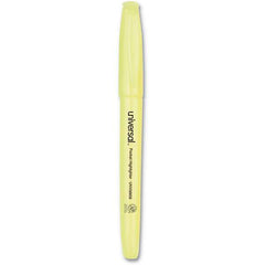 UNIVERSAL - Markers & Paintsticks Type: Highlighters Color: Fluorescent Yellow - Americas Industrial Supply