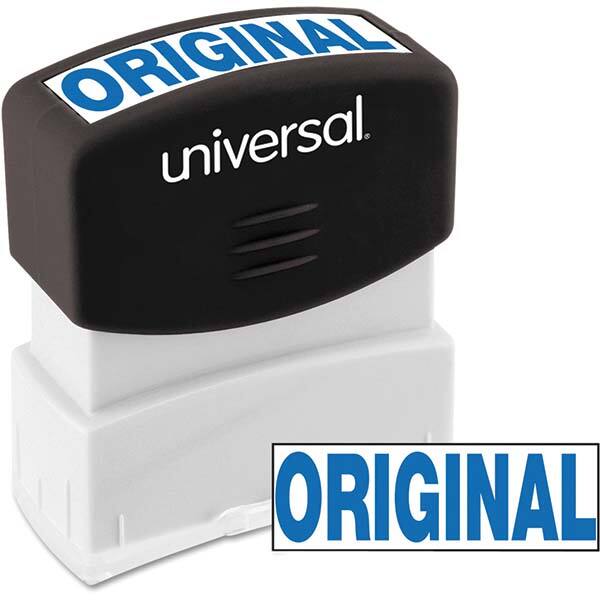 UNIVERSAL - Pre-inked Stock Stamps Type: Message Message: ORIGINAL - Americas Industrial Supply