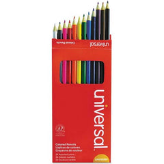 UNIVERSAL - Pens & Pencils Type: Colored Pencil Color: Assorted - Americas Industrial Supply