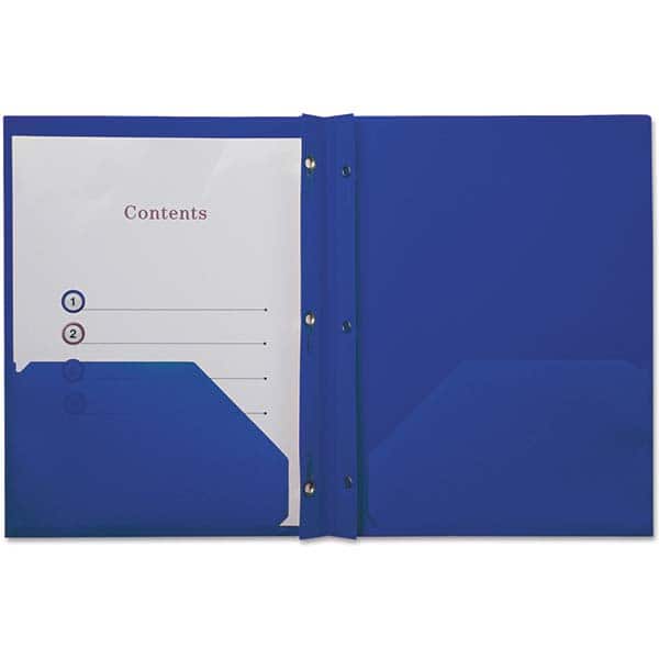 UNIVERSAL - Portfolios, Report Covers & Pocket Binders Three Hole Report Cover Type: Report Cover-Tang/Prong Binding Width (Inch): 9.84 - Americas Industrial Supply