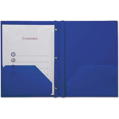 UNIVERSAL - Portfolios, Report Covers & Pocket Binders Three Hole Report Cover Type: Report Cover-Tang/Prong Binding Width (Inch): 9.84 - Americas Industrial Supply