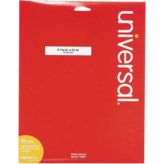 UNIVERSAL - Labels, Ribbons & Tapes Type: File Folder Label Color: White - Americas Industrial Supply