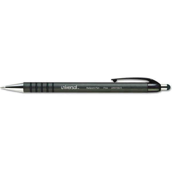 UNIVERSAL - Pens & Pencils Type: Retractable Ball Point Pen Color: Blue - Americas Industrial Supply