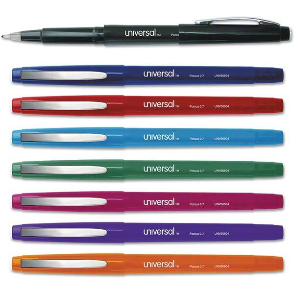 UNIVERSAL - Pens & Pencils Type: Stick Pen Color: Multicolor - Americas Industrial Supply