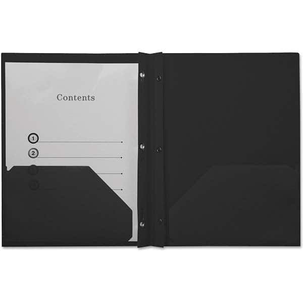 UNIVERSAL - Portfolios, Report Covers & Pocket Binders Three Hole Report Cover Type: Report Cover-Tang/Prong Binding Width (Inch): 9.84 - Americas Industrial Supply