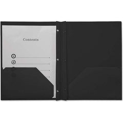 UNIVERSAL - Portfolios, Report Covers & Pocket Binders Three Hole Report Cover Type: Report Cover-Tang/Prong Binding Width (Inch): 9.84 - Americas Industrial Supply