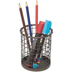 UNIVERSAL - Desktop File Organizers Type: Pencil Cup Color: Bronze - Americas Industrial Supply