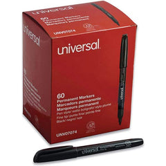 UNIVERSAL - Markers & Paintsticks Type: Permanent Color: Black - Americas Industrial Supply