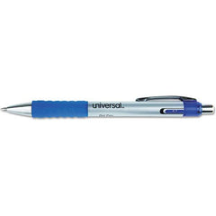 UNIVERSAL - Pens & Pencils Type: Comfort Grip Retractable Pen Color: Blue - Americas Industrial Supply