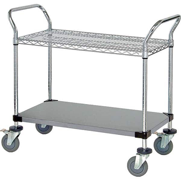 Quantum Storage - Carts Type: Utility Cart Load Capacity (Lb.): 1200.000 - Americas Industrial Supply