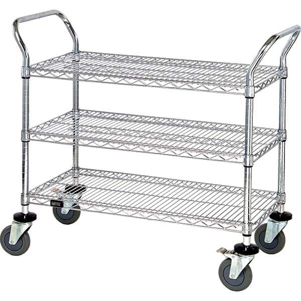 Quantum Storage - Carts Type: Utility Cart Load Capacity (Lb.): 1200.000 - Americas Industrial Supply