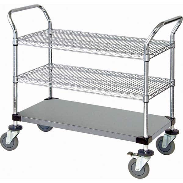 Quantum Storage - Carts Type: Utility Cart Load Capacity (Lb.): 1200.000 - Americas Industrial Supply