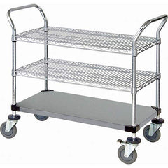 Quantum Storage - Carts Type: Utility Cart Load Capacity (Lb.): 1200.000 - Americas Industrial Supply