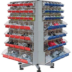 Quantum Storage - Small Parts Cabinets Type: Floor Cabinet Number of Drawers: 0.000 - Americas Industrial Supply