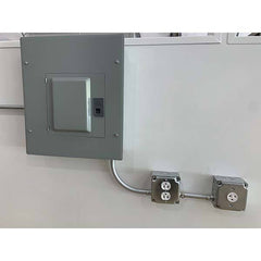 Panel Built - Temporary Structure Parts & Accessories Type: Wiring Additional Information: Outlet Boxes; Switches; Wiring; Conduit Fit Into Binder Post - Americas Industrial Supply