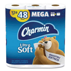 Charmin - Toilet Tissue Type: Standard Roll Ply: 2 - Americas Industrial Supply