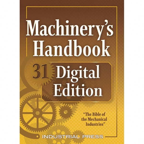 Industrial Press - Reference Manuals & Books Applications: Metalworking Subcategory: Machinery's Handbook - Americas Industrial Supply