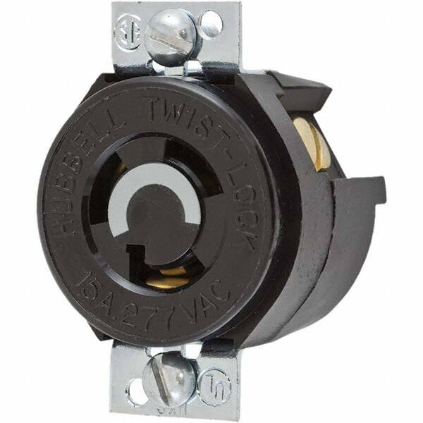 Hubbell Wiring Device-Kellems - Twist Lock Receptacles Receptacle/Part Type: Receptacle Gender: Female - Americas Industrial Supply