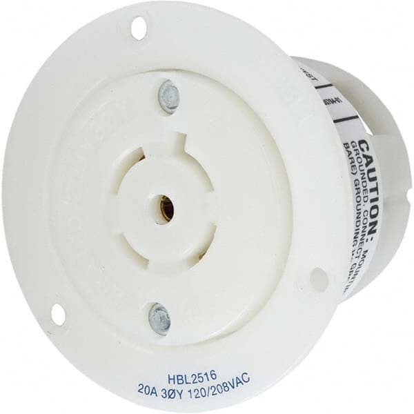 Hubbell Wiring Device-Kellems - Twist Lock Receptacles Receptacle/Part Type: Receptacle Gender: Female - Americas Industrial Supply