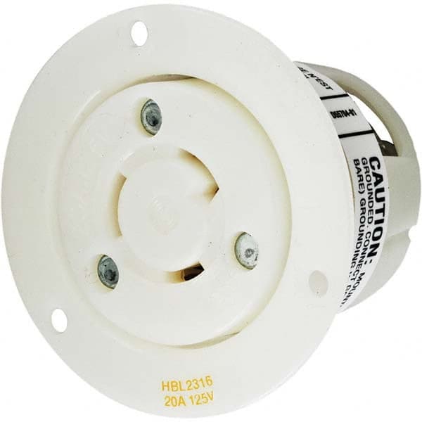 Hubbell Wiring Device-Kellems - Twist Lock Receptacles Receptacle/Part Type: Receptacle Gender: Female - Americas Industrial Supply