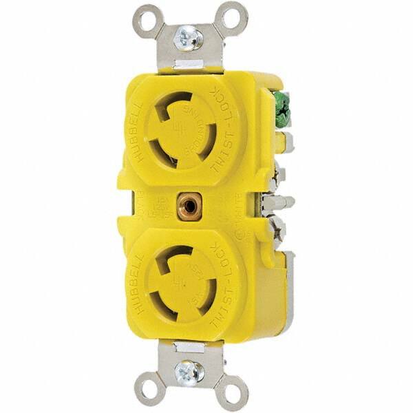 Hubbell Wiring Device-Kellems - Twist Lock Receptacles Receptacle/Part Type: Receptacle Gender: Female - Americas Industrial Supply