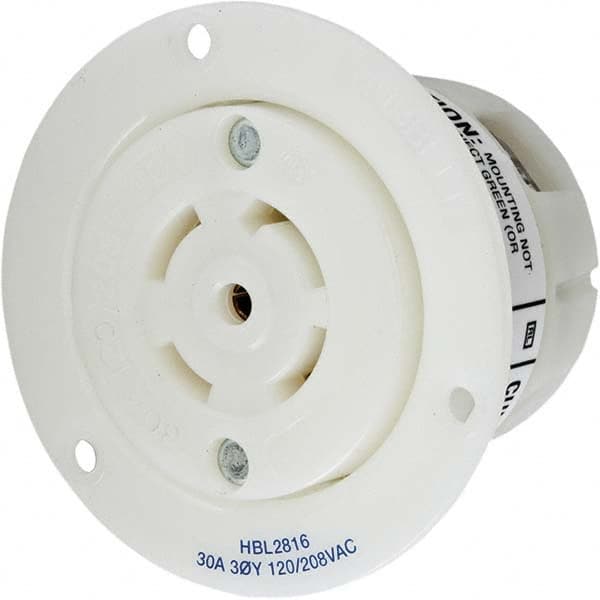 Hubbell Wiring Device-Kellems - Twist Lock Receptacles Receptacle/Part Type: Receptacle Gender: Female - Americas Industrial Supply