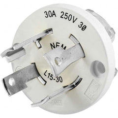 Hubbell Wiring Device-Kellems - 3-Phase Delta 250 VAC 30A NEMA L15-30P Industrial Twist Lock Plug - Americas Industrial Supply