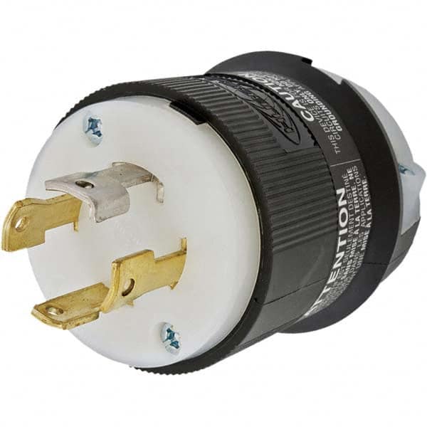 Hubbell Wiring Device-Kellems - 3-Phase Wye 120/208 VAC 30A NEMA L18-30P Industrial Twist Lock Plug - Americas Industrial Supply