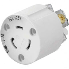 Hubbell Wiring Device-Kellems - 125V 20A NEMA L5-20R Industrial Twist Lock Connector - Americas Industrial Supply