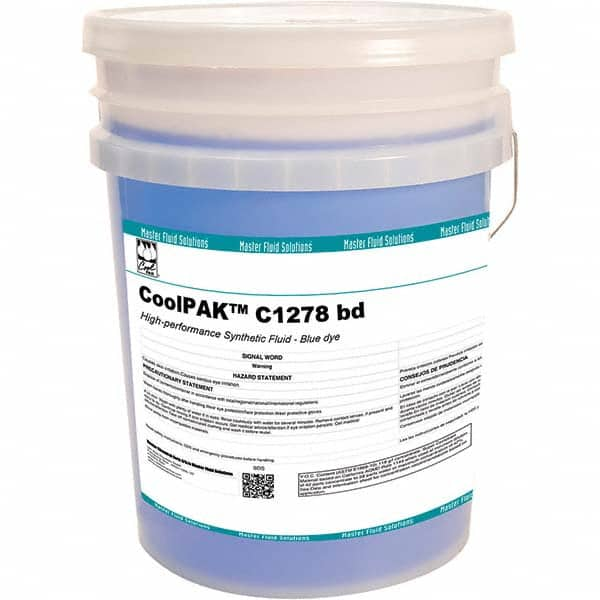 Master Fluid Solutions - 5 Gal Pail Cutting, Drilling, Sawing, Grinding, Tapping, Turning Fluid - Americas Industrial Supply