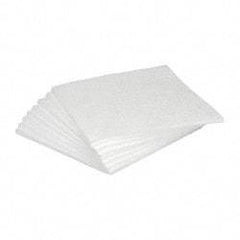 Kimtech - 1/4 Fold Clean Room/Lab/Critical Task Wipes - Poly Pack, 12" x 11-1/2" Sheet Size, White - Americas Industrial Supply