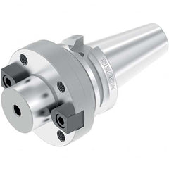 Shell Mill Holder: BT50, Taper Shank 120mm Projection Flange to Nose End, 129mm Nose Diam