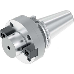 Shell Mill Holder: DIN50, Taper Shank 100mm Projection Flange to Nose End, 89mm Nose Diam