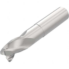 Niagara Cutter - 1", 1-1/4" LOC, 1" Shank Diam, 4" OAL, 3 Flute Solid Carbide Square End Mill - Americas Industrial Supply