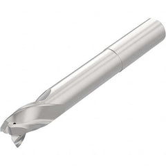 Niagara Cutter - 3/4", 1" LOC, 3/4" Shank Diam, 5-1/2" OAL, 3 Flute Solid Carbide Square End Mill - Americas Industrial Supply