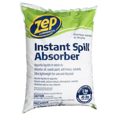 Sorbent: 3 lb Bag, Application Perfect For Absorbing Oils, Wasted Paint, Antifreeze & Solvents  Instant Spill Absorber