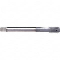 Emuge - 9/16-18 UNF 2B 4 Flute TiCN Finish Cobalt Machine Tap - Americas Industrial Supply